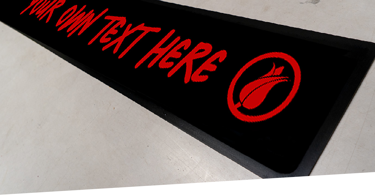 Custom mudflap